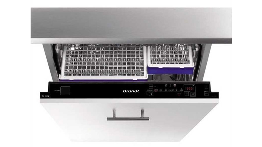Máy rửa bát BRANDT VH1144J là dòng máy rửa bát âm tủ cao cấp
