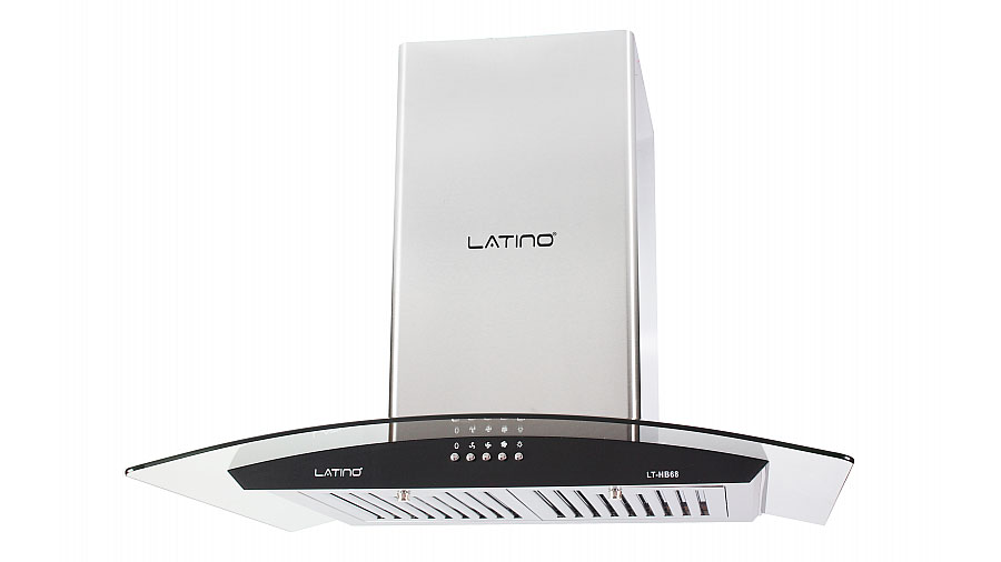 Máy hút mùi LATINO LT-70K10 là máy hút mùi kính cong cao cấp