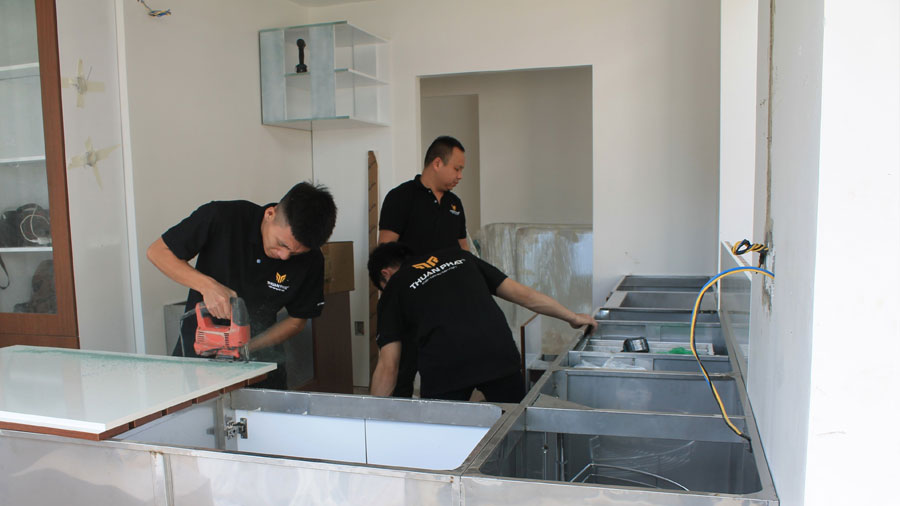 Đội ngũ kỹ thuật viên của Thuận Phát Home có chuyên môn cao