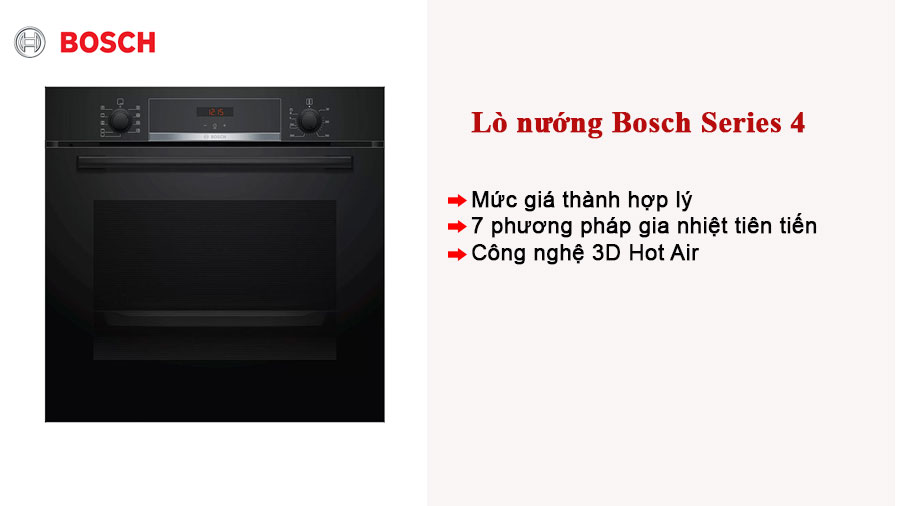 Lò nướng Bosch Series 4