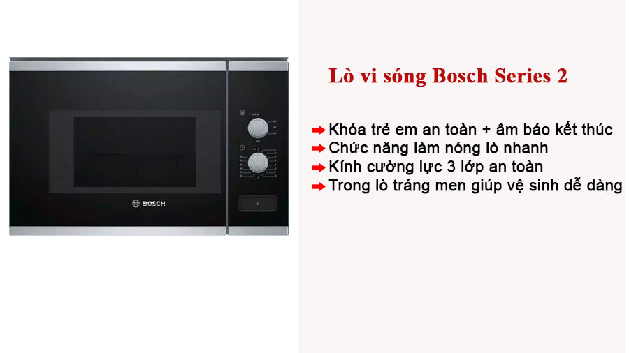 Lò vi sóng Bosch seri 2