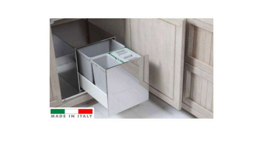 Thùng rác inox Cariny PA INL424326A là thùng rác được thiết kế, lắp ráp trong một ngăn tủ