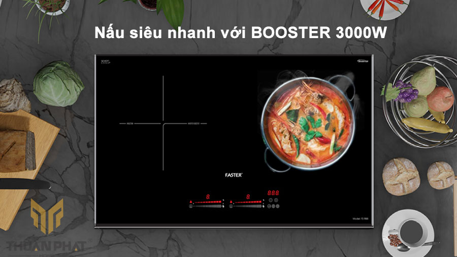Bếp từ FASTER FS-988I nhập khẩu Malaysia