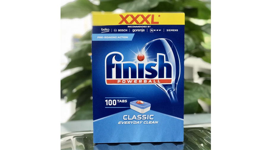 Hộp 100 viên rửa bát FINISH CLASSIC
