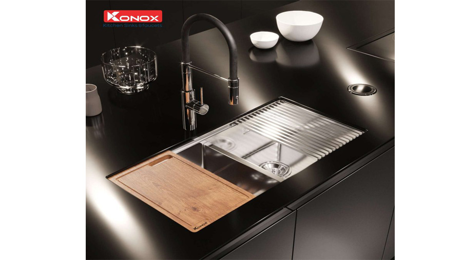 Chậu rửa bát KONOX Workstation Sink – Undermount Sink KN8745DUB