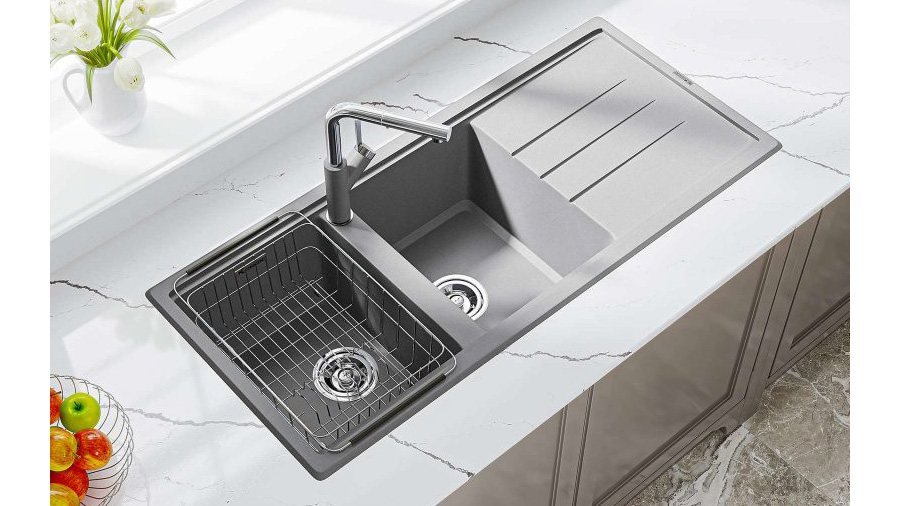 Chậu rửa bát KONOX Granite Sink Phoenix 1160 – Grey