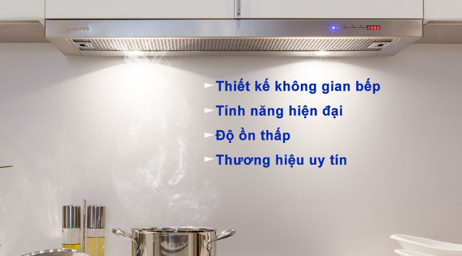 Top 4 tiêu chí quan trọng để sở hữu máy hút mùi âm tủ phù hợp nhất